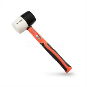 Sturmax 1012M-02-D0450 Киевлянка резиновая черно-белая. фиберг. ручка 450 г №1