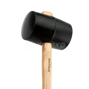Sturmax 1012M-01-B1250 Киевлянка резиновая черная. дер. ручка 1250 г №2