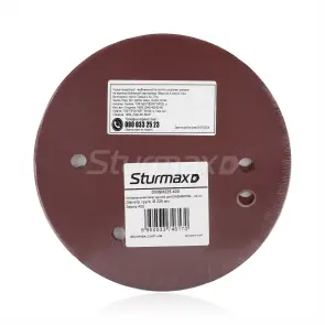 Sturmax DWSM225-400 шліфувальний папір круглий 225мм, зерно 400, 20шт №2