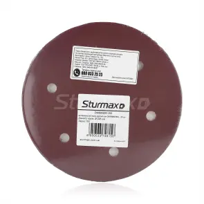 Sturmax DWSM225-150 шліфувальний папір круглий 225мм, зерно 150, 20шт №2