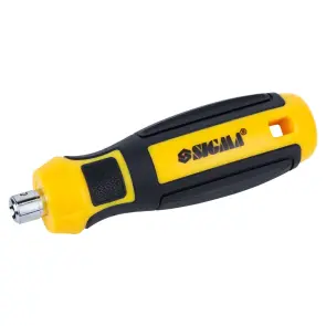 Отвертка с двухсторонними битами 6в1 + адаптер CrV Mega SIGMA (4009711) №2