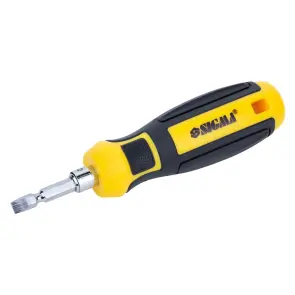 Отвертка с двухсторонними битами 6в1 + адаптер CrV Mega SIGMA (4009711) №6