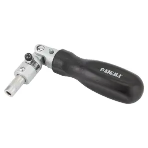 Отвертка с реверсом + насадки и биты SIGMA (4002031) №3