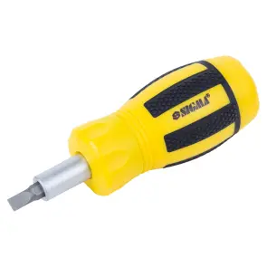 Отвертка с реверсом MINI + биты 6шт CrV SIGMA (4001811) №3