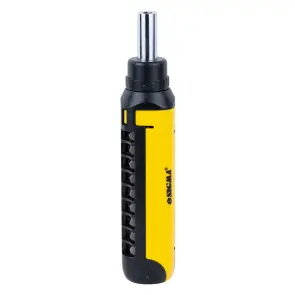 Отвертка с реверсом + торцевые насадки и биты 1/4" 13шт CrV SIGMA (4001931) №3