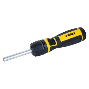 Отвертка с реверсом высокоскоростная + биты 12шт CrV Mega SIGMA (4009821) №2