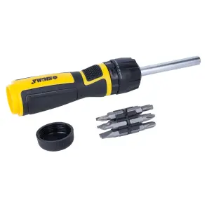 Отвертка с реверсом высокоскоростная + биты 12шт CrV Mega SIGMA (4009821) №6