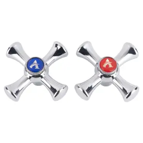 Ручка 1/2" для двухвентильного смесителя (55A) 2 шт. в комплекте AQUATICA (XL-2442) №1