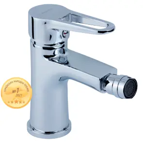 Змішувач HK Ø35 для біде на гайці AQUATICA HK-1F130C (9732500) №1