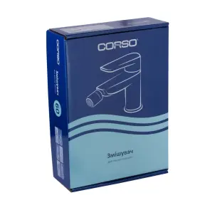 Смеситель GARDA Ø35 для биде на шпильке CORSO 9605503 (BC-1F121W) №6