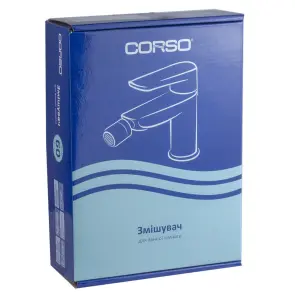 Смеситель SERIO Ø35 для биде на шпильке CORSO 9626500 (DC-1F146C) №6