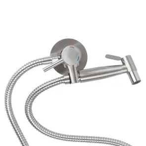 Смеситель s22 Ø35 для биде встроенный SS AQUATICA (9722501) №5