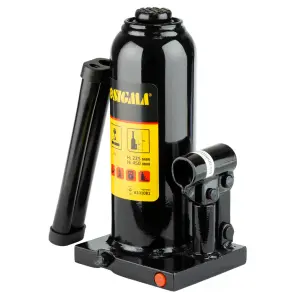 Домкрат гідравлічний пляшковий 8т H 225-450мм SIGMA (6101081) №1
