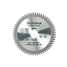 Диск пильный Sturmax 9022M-125-22-60T 125х22 мм 60 зубов по дереву