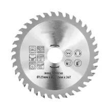 Sturmax 9022М-125-22-36Т Диск пильный 125х22 мм 36 зубов дерево
