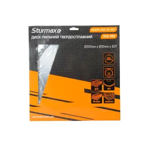 Sturmax 9022M-305-30-60T Диск пильный 305х30 мм 60 зубов по дереву №2