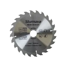 Sturmax 9022M-210-30-24T Диск пильный 210х30 мм 24 зуба по дереву