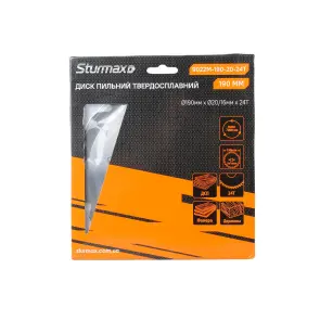 Sturmax 9022M-190-20-24T Диск пильный 190х20/16 мм 24 зуба по дереву №2