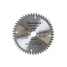 Sturmax 9022M-160-20-48T Диск пильный 160х20/16 мм 48 зубов по дереву