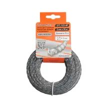 Sturmax GTL-3.0-4P Леска для триммера, крученый квадрат с средой, 3,0 мм, 15 м