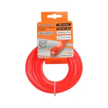 Sturmax GTL-2.4-4 Леска для триммера, квадрат, 2,4 мм, 15 м