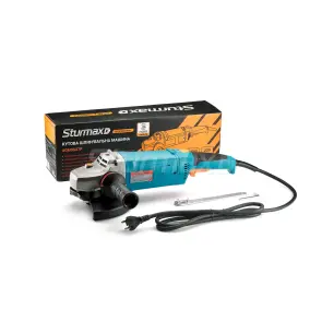 Sturmax AGM9527P Машина углошлифовальная 230мм, 2700 Вт Professional, плавный пуск, поворотная ручка №8