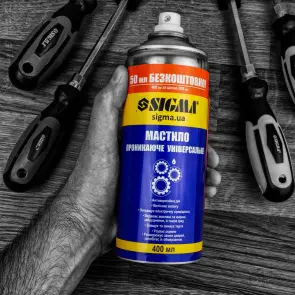 Універсальне проникаюче мастило 400мл SIGMA (6370171) №6