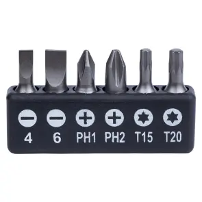 Отвертка с гибким валом + биты 6шт S2 Profi ULTRA (4000702) №3