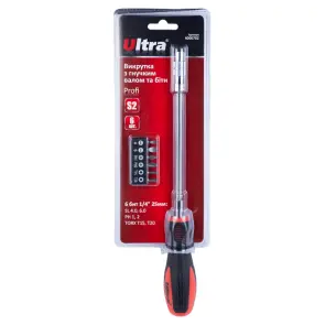 Отвертка с гибким валом + биты 6шт S2 Profi ULTRA (4000702) №4