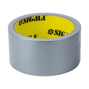 Стрічка армована (сіра) 50мм×10м SIGMA (8419021) №2