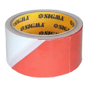 Стрічка сигнальна 50мм×100м SIGMA (8423441) №1