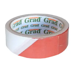 Стрічка сигнальна 72мм×50м GRAD (8424015) №1