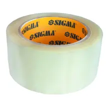Стрічка клейка прозора 45мм×200м 42мкм SIGMA (8401251)