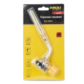 Горелка газовая для пайки Ø10мм SIGMA (2901551) №5