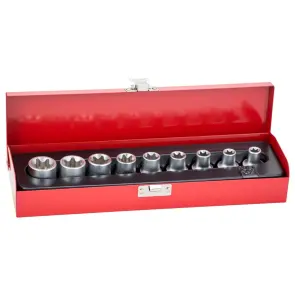 Набір насадок Star 1/2" 9шт CrV ULTRA (6086022) №1