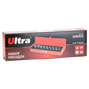 Набір насадок Star 1/2" 9шт CrV ULTRA (6086022) №5