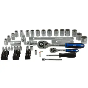 Набір насадок торцевих і біти 1/4", 1/2" 72шт Start GRAD (6003145) №6