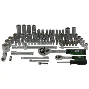 Набір насадок торцевих і біти 1/4", 1/2" 94шт (12 граней) GRAD (6004565) №7