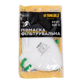 Півмаска фільтрувальна складного типу FFP1 NR D з клапаном SIGMA (9420601) №8
