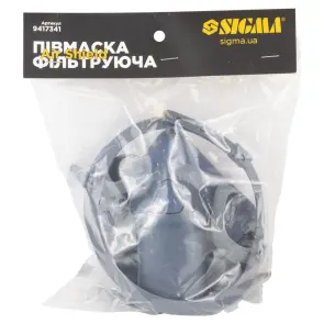 Півмаска Air Shield без фільтрів SIGMA (9417341) №3