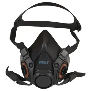 Півмаска Defender Eco без фільтрів SIGMA (9417581) №1