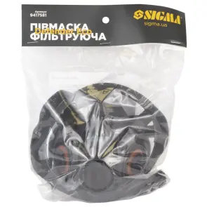 Півмаска Defender Eco без фільтрів SIGMA (9417581) №4