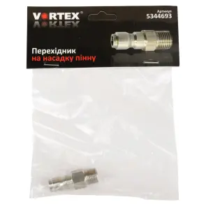 Перехідник (штуцер) на насадку пінну VORTEX (5344693) №5