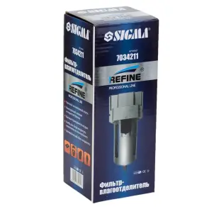 Фільтр-вологовідділювач 4000 л/хв 1/2" SIGMA REFINE (7034211) №5