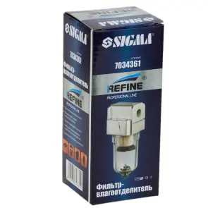 Фільтр-вологовідділювач 750 л/хв 1/4" SIGMA REFINE (7034361) №4