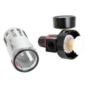 Фільтр-вологовідділювач з редуктором і манометром 1200 л/хв 1/2" SIGMA (7034461) №5