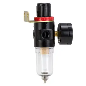 Фільтр-вологовідділювач з редуктором і манометром 500 л/хв 1/4" SIGMA (7034591) №2