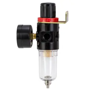 Фільтр-вологовідділювач з редуктором і манометром 500 л/хв 1/4" SIGMA (7034591) №3