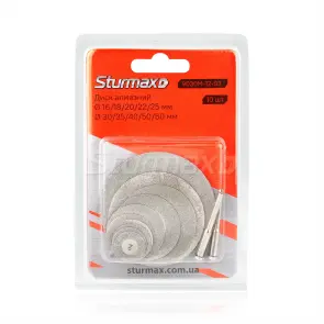 Sturmax 9030M-12-03 Диск алмазный (16-60 мм), 10 шт №2