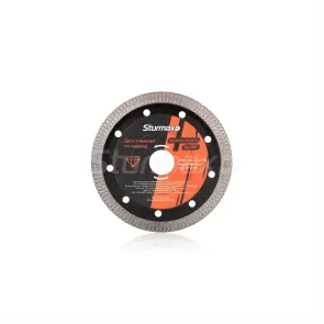 Sturmax 9021M-07-125-22-Yt Диск алмазний по кераміці 125x22,2 мм №1
